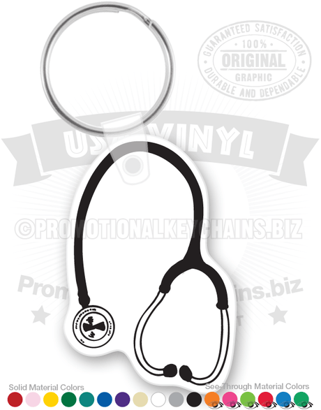 Stethoscope Vinyl Keychain PK4667