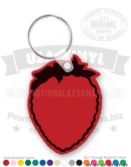Strawberry Vinyl Keychain PK3799