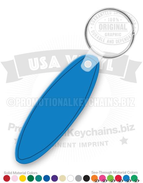 Surfboard Vinyl Keychain PK6417