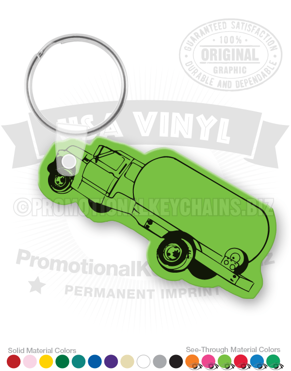 Propane Truck Vinyl Keychain PK5020