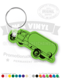Propane Truck Vinyl Keychain PK5020