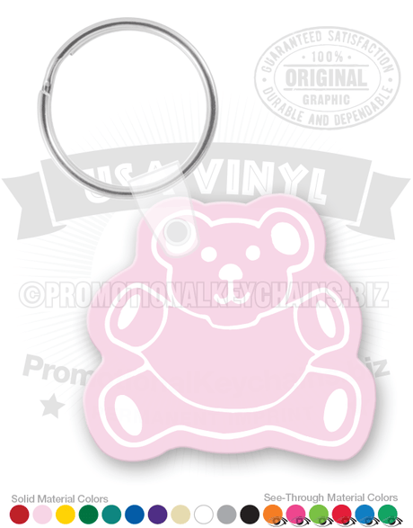 Teddy Bear Vinyl Keychain PK2394