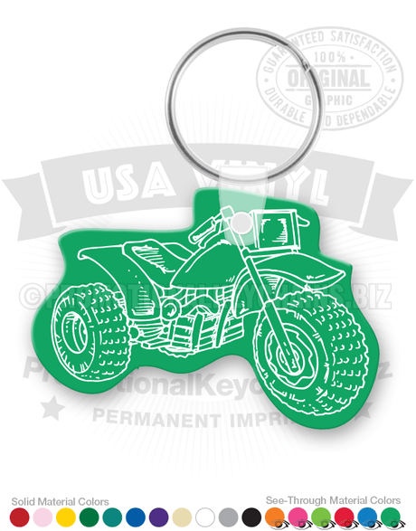 Three Wheeler Vinyl Keychain PK2048