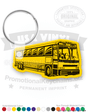 Tour Bus Vinyl Keychain PK5523