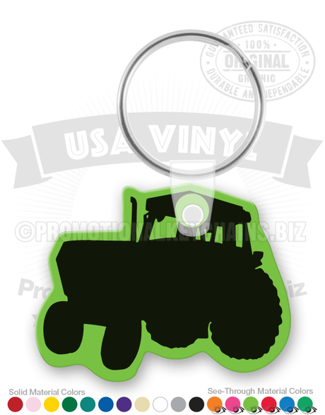 TRACTOR Vinyl Keychain PK3797