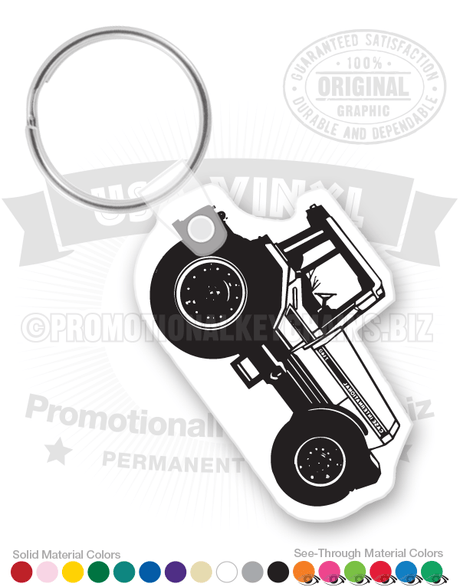 Tractor Vinyl Keychain PK2441