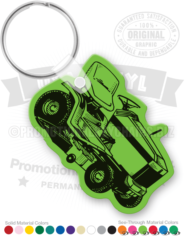 Tractor Vinyl Keychain PK7324