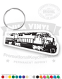 Train Engine Vinyl Keychain PK5975