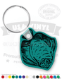 Tropical Angelfish Vinyl Keychain