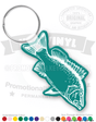 Trout Vinyl Keychain 