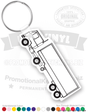 Truck Vinyl Keychain PK3073