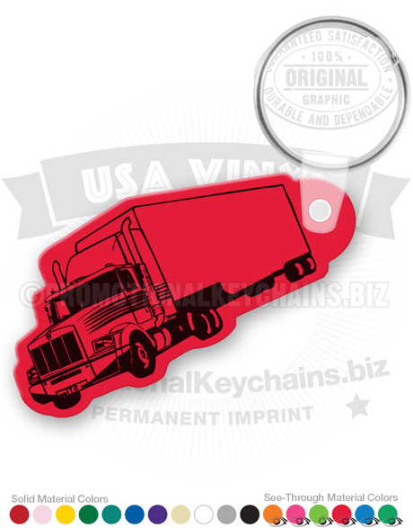 Truck Vinyl Keychain PK7489