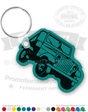 Vintage 70s Jeep Vinyl Keychain 