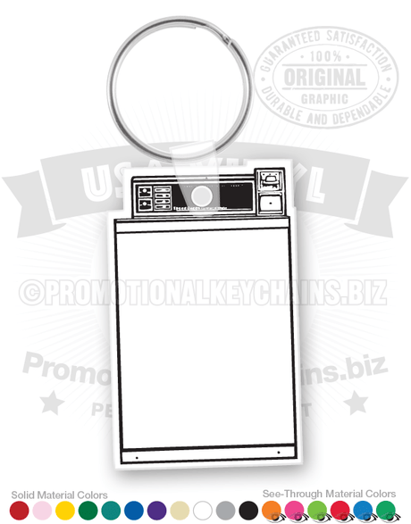 Washer Vinyl Keychain PK5281