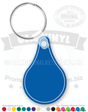 Water Drop Vinyl Keychain PK5685