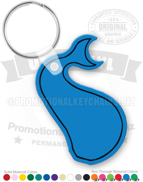 Whale Vinyl Keychain PK1561