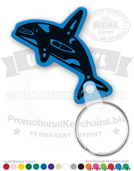 Whale Vinyl Keychain PK8366