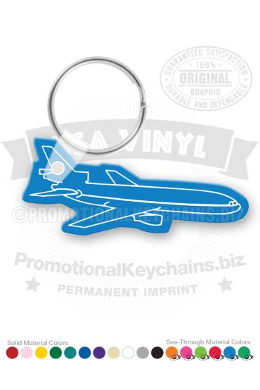 Airplane Vinyl Keychain PK5314