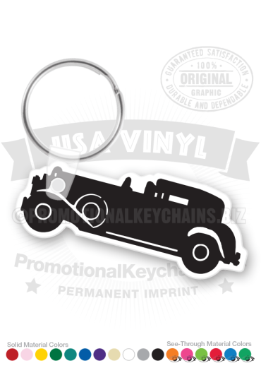 Antique Car Vinyl Keychain PK6051