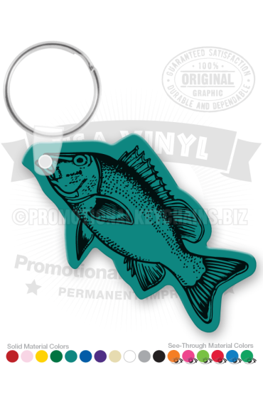 Bass Fish Vinyl Keychain PK5892