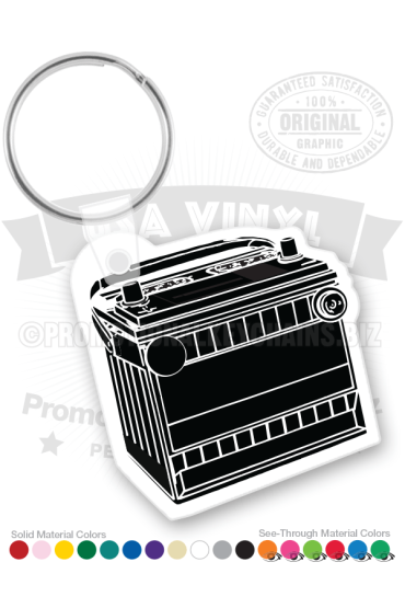 Battery Vinyl Keychain PK1951