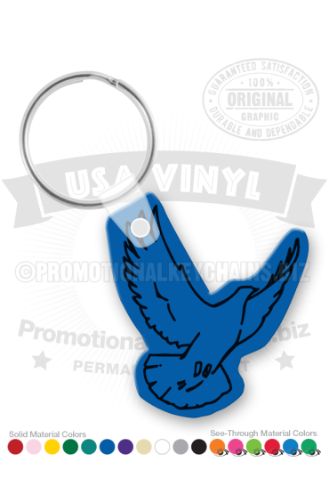 Bird Vinyl Keychain PK6259