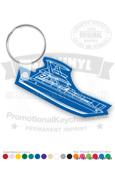 Boat Vinyl Keychain PK5124
