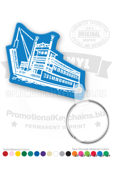 Steamboat Vinyl Keychain PK7169