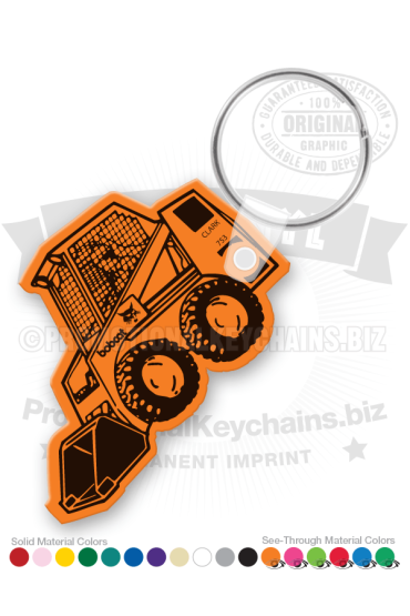 Bobcat Tractor Vinyl Keychain PK4929