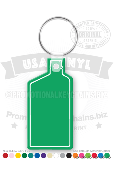 Bottle Vinyl Keychain PK5126