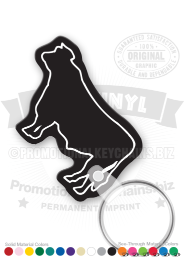 Bull Vinyl Keychain PK7909