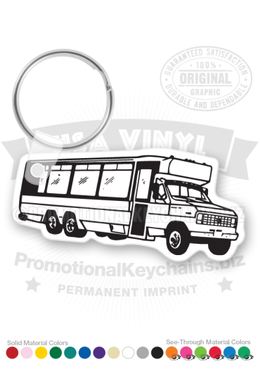 Bus Metro Vinyl Keychain PK5843