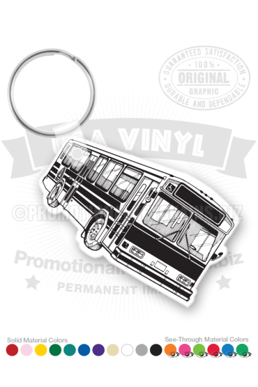 Bus Vinyl Keychain PK4572