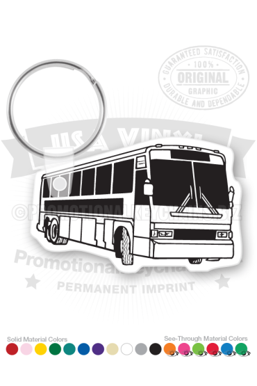 Bus Vinyl Keychain PK5660