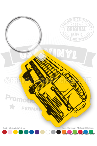 Bus Vinyl Keychain PK6785