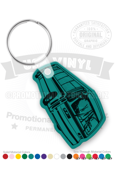 Bus City Vinyl Keychain PK3871