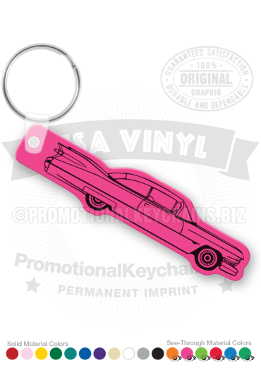 Classic Cadillac Car Vinyl Keychain PK8094