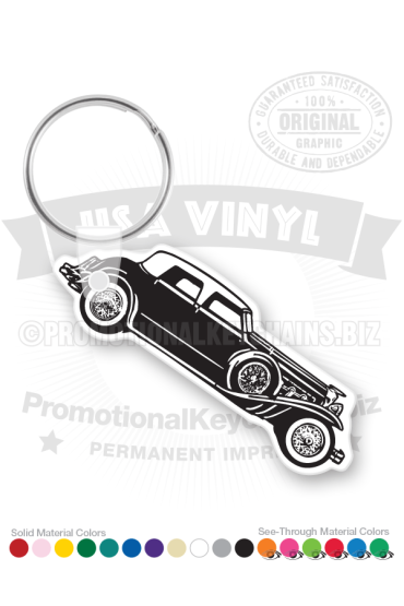 Antique Car Vinyl Keychain PK5373