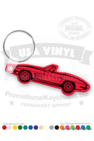Car Convertible Vinyl Keychain PK5541
