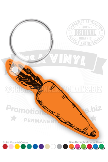 Carrot Vinyl Keychain PK4633