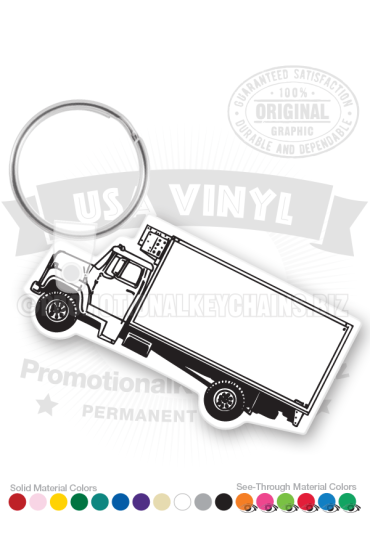Cargo Truck Vinyl Keychain PK4237