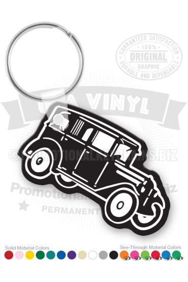 Antique Car Vinyl Keychain PK7554