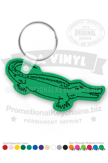 Crocodile Vinyl Keychain PK6046