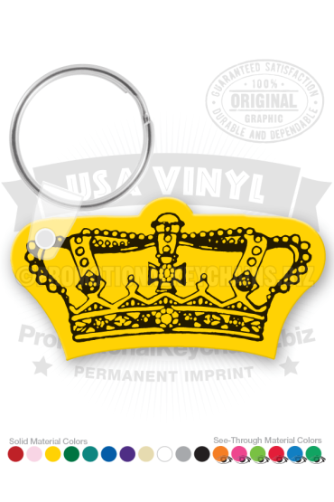 Crown Vinyl Keychain PK5301