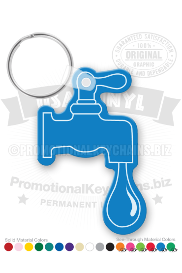 Faucet Vinyl Keychain PK5810