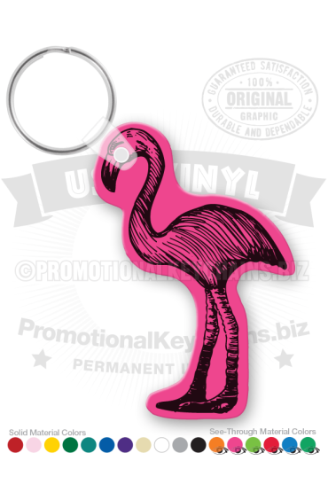 Flamingo Vinyl Keychain PK4680