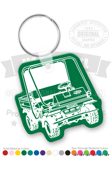 Golf Cart Vinyl Keychain PK7856
