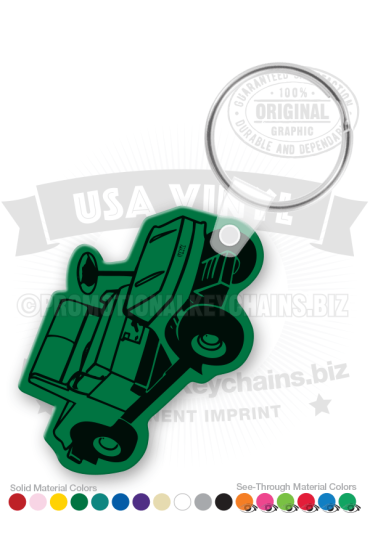 Golf Cart Vinyl Keychain PK6844