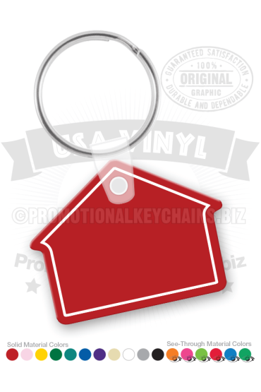 House Vinyl Keychain PK7887