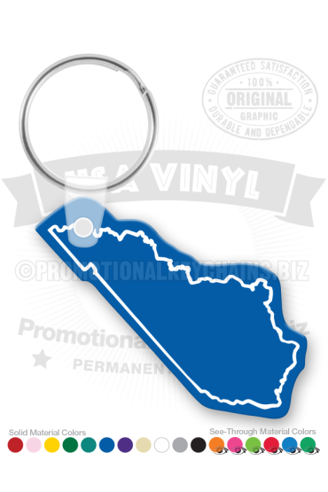 Kentucky State Vinyl Keychain PK6100KY